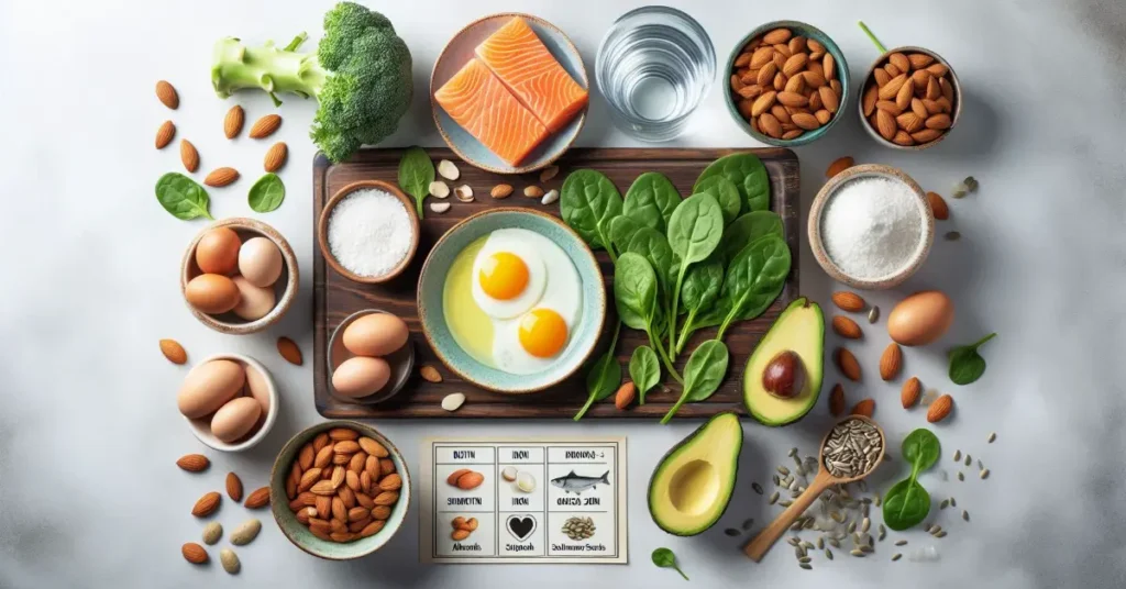 nutrient-rich foods for healthy nails