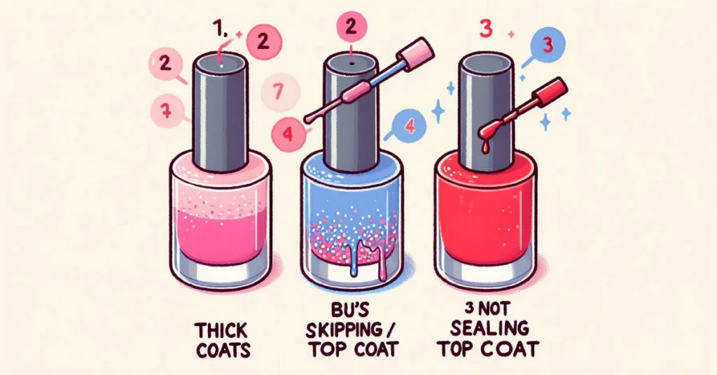 3 common nail polish mistakes