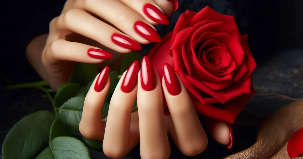 Bold Red Almond