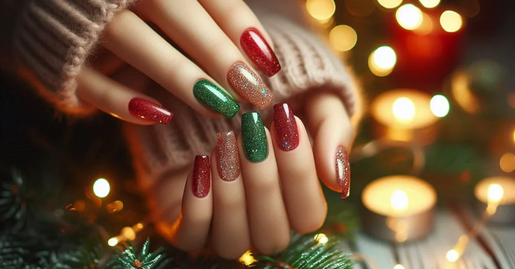 Glitter Tips