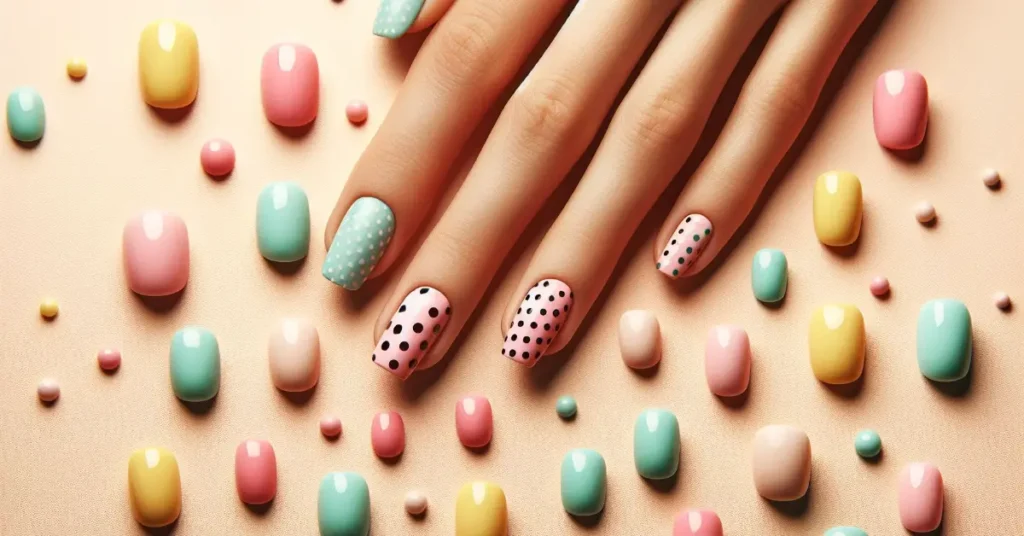 Peekaboo Polka Dots